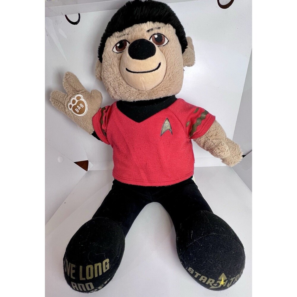 Star Trek‎ Spock 50th Anniversary Build A Bear Plushie 19”/20” EUC Collectible - Picture 10 of 10